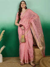 Womens Fashion Ethnic Pink Color Sarees-MLSHWSA1445PNK0ONE
